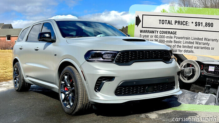 El Vendedor Rechaza 6 64K Por El Nuevo Dodge Durango Hellcat Sentado Durante 4 Años | Carscoops